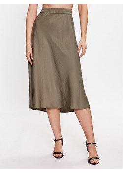 Olsen Spódnica midi 16001336 Khaki Regular Fit ze sklepu MODIVO w kategorii Spódnice - zdjęcie 182624196