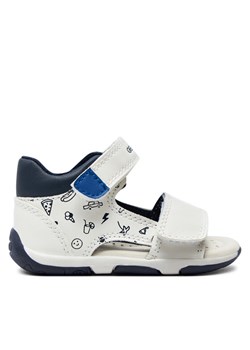 Geox Sandały B Sandal Tapuz Boy B450XB 000BC C0293 Biały ze sklepu MODIVO w kategorii Sandały dziecięce - zdjęcie 182624226