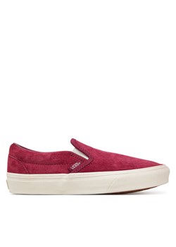 Vans Tenisówki Classic Slip-On VN000D6YZCF1 Bordowy ze sklepu MODIVO w kategorii Trampki damskie - zdjęcie 182624246