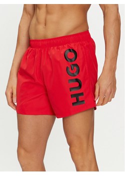 Hugo Szorty kąpielowe Abas 50513979 Czerwony Regular Fit ze sklepu MODIVO w kategorii Kąpielówki - zdjęcie 182624288