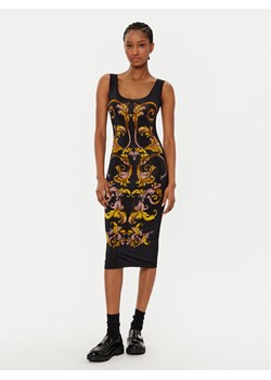 Versace Jeans Couture Sukienka codzienna 78HAO9P6 Czarny Slim Fit ze sklepu MODIVO w kategorii Sukienki - zdjęcie 182624389