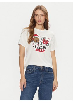 ONLY T-Shirt Rosie 15332339 Biały Regular Fit ze sklepu MODIVO w kategorii Bluzki damskie - zdjęcie 182624415