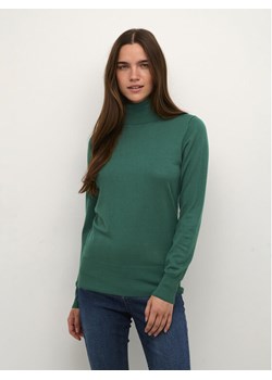Kaffe Golf Astrid 500023 Zielony Regular Fit ze sklepu MODIVO w kategorii Swetry damskie - zdjęcie 182624449