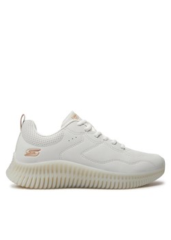 Skechers Sneakersy Bobs Geo-How Marvelous 117422/OFWT Biały ze sklepu MODIVO w kategorii Buty sportowe damskie - zdjęcie 182624465