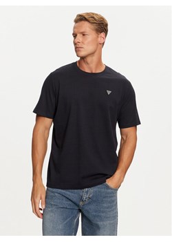 Guess T-Shirt M4YI0A KCCM1 Granatowy Regular Fit ze sklepu MODIVO w kategorii T-shirty męskie - zdjęcie 182624475