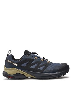 Salomon Buty do biegania X-Adventure Gore-Tex L47526000 Granatowy ze sklepu MODIVO w kategorii Buty sportowe męskie - zdjęcie 182624588