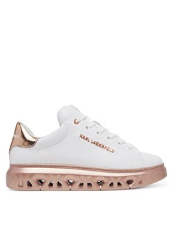 KARL LAGERFELD Sneakersy KL64519A Biały ze sklepu MODIVO w kategorii Buty sportowe damskie - zdjęcie 182624599