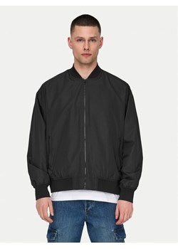 Only & Sons Kurtka bomber Gavin 22030757 Czarny Regular Fit ze sklepu MODIVO w kategorii Kurtki męskie - zdjęcie 182624618