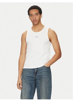 HUGO Tank top Dapota 50542089 Biały Slim Fit ze sklepu MODIVO w kategorii T-shirty męskie - zdjęcie 182624735