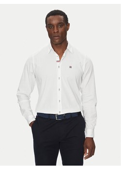 Hechter Paris Koszula 60253 151645 Biały Modern Fit ze sklepu MODIVO w kategorii Koszule męskie - zdjęcie 182624839