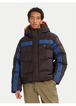 adidas Kurtka puchowa 70's Premium JL9556 Brązowy Regular Fit ze sklepu MODIVO w kategorii Kurtki męskie - zdjęcie 182624859