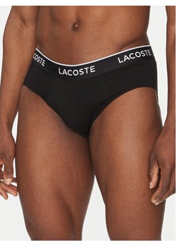 Lacoste Komplet 3 par slipów 8H1293 Czarny ze sklepu MODIVO w kategorii Majtki męskie - zdjęcie 182624876