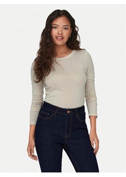 JDY Bluzka Suma 15311144 Écru Regular Fit ze sklepu MODIVO w kategorii Bluzki damskie - zdjęcie 182624995
