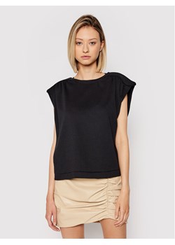 Remain Bluzka Verona Ss O-Neck RM494 Czarny Regular Fit ze sklepu MODIVO w kategorii Bluzki damskie - zdjęcie 182625038