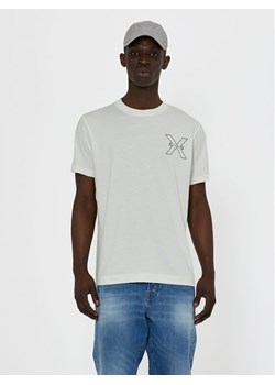 Richmond X T-Shirt Rached UMP24031TS Biały Regular Fit ze sklepu MODIVO w kategorii T-shirty męskie - zdjęcie 182625078