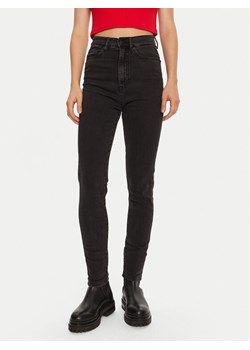 Hugo Jeansy Girali 50527063 Szary Skinny Fit ze sklepu MODIVO w kategorii Jeansy damskie - zdjęcie 182625217