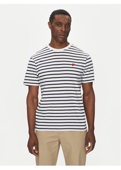 Save The Duck T-Shirt DT1743M BESY20 Granatowy Regular Fit ze sklepu MODIVO w kategorii T-shirty męskie - zdjęcie 182625265