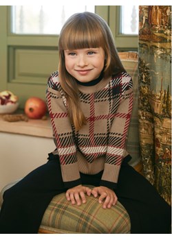 Abel & Lula Komplet sweter i spodnie materiałowe 5722 Beżowy Regular Fit - id: 0000304189050 - marki Abel & Lula - 182625279 Abel & Lula Komplet sweter i spodnie materiałowe 5722 Beżowy Regular Fit ze sklepu MODIVO w kategorii Komplety dziewczęce - zdjęcie 182625279