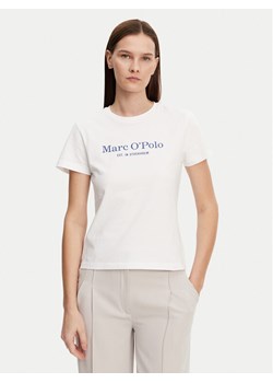 Marc O'Polo T-Shirt 502 2293 51055 Biały Regular Fit ze sklepu MODIVO w kategorii Bluzki damskie - zdjęcie 182625329