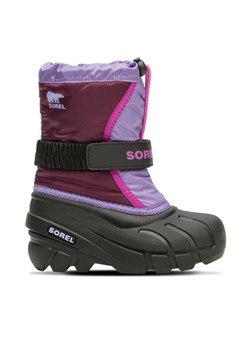 Sorel Śniegowce Flurry™ Boot 2114082562 Fioletowy ze sklepu MODIVO w kategorii Buty zimowe dziecięce - zdjęcie 182625397