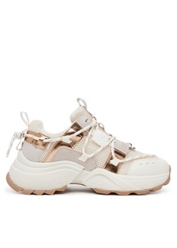 Steve Madden Sneakersy Tazmania SM11002419 Écru ze sklepu MODIVO w kategorii Buty sportowe damskie - zdjęcie 182625426