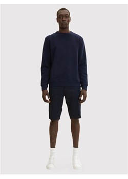 Tom Tailor Szorty materiałowe 1031444 Granatowy Regular Fit ze sklepu MODIVO w kategorii Spodenki męskie - zdjęcie 182625437