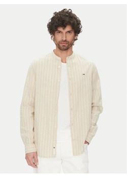 Tommy Jeans Koszula DM0DM20893 Beżowy Regular Fit ze sklepu MODIVO w kategorii Koszule męskie - zdjęcie 182625447