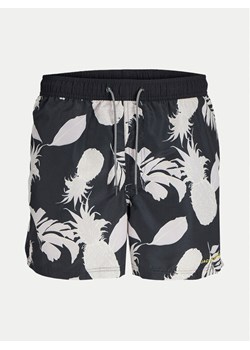 Jack&Jones Junior Szorty kąpielowe Jpstfiji 12257408 Czarny Regular Fit ze sklepu MODIVO w kategorii Kąpielówki chłopięce - zdjęcie 182625479