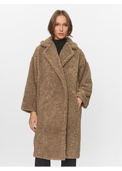 Deha Kożuch D93551 Brązowy Regular Fit - id: 0000303272913 - marki Deha - 182625498 Deha Kożuch D93551 Brązowy Regular Fit ze sklepu MODIVO w kategorii Kożuchy - zdjęcie 182625498