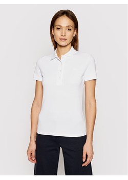 Lacoste Polo PF5462 Biały Slim Fit ze sklepu MODIVO w kategorii Bluzki damskie - zdjęcie 182625506