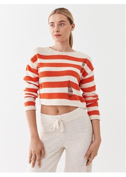 ONLY Sweter 15300376 Beżowy Regular Fit ze sklepu MODIVO w kategorii Swetry damskie - zdjęcie 182625596