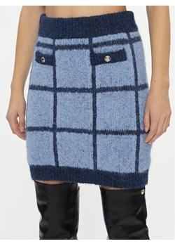 Guess Spódnica ołówkowa W3BD0O Z3BP0 Niebieski Slim Fit ze sklepu MODIVO w kategorii Spódnice - zdjęcie 182625639