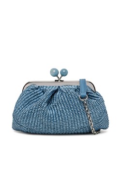 Weekend Max Mara Torebka 2515511095600 Niebieski ze sklepu MODIVO w kategorii Kopertówki - zdjęcie 182625805