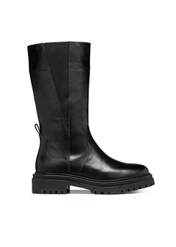 Geox Kozaki D Iridea D46HRD 00043 C9999 Czarny ze sklepu MODIVO w kategorii Kozaki damskie - zdjęcie 182625876