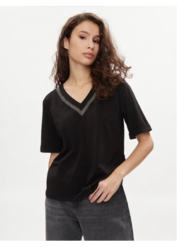 Liu Jo T-Shirt TA4101 JS003 Czarny Regular Fit ze sklepu MODIVO w kategorii Bluzki damskie - zdjęcie 182625886