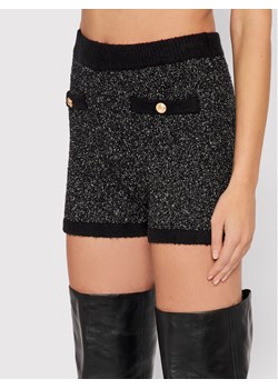 Guess Szorty materiałowe Letitia W1BR62 Z2WM0 Czarny Regular Fit ze sklepu MODIVO w kategorii Szorty - zdjęcie 182625896