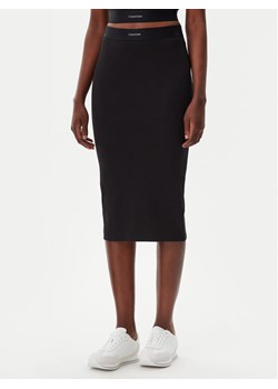 Calvin Klein Underwear Spódnica ołówkowa LV00QS7350 Czarny Slim Fit ze sklepu MODIVO w kategorii Spódnice - zdjęcie 182625935