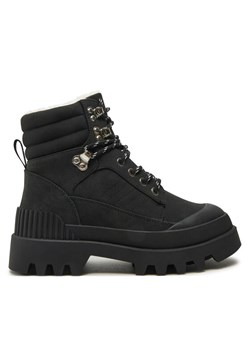 ONLY Shoes Trapery 15329861 Czarny ze sklepu MODIVO w kategorii Workery damskie - zdjęcie 182625937