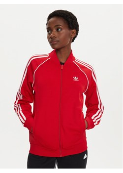 adidas Bluza adicolor Classics SST IK4032 Czerwony Regular Fit - id: 0000303597436 - marki adidas - 182625946 adidas Bluza adicolor Classics SST IK4032 Czerwony Regular Fit ze sklepu MODIVO w kategorii Bluzy damskie - zdjęcie 182625946