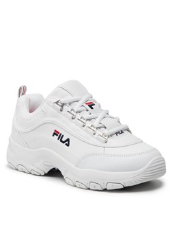 Fila Sneakersy Strada Low Teens FFT0009.10004 Biały ze sklepu MODIVO w kategorii Buty sportowe damskie - zdjęcie 182625969