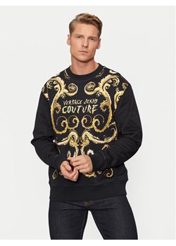 Versace Jeans Couture Bluza 77GAI3RB Czarny Regular Fit ze sklepu MODIVO w kategorii Bluzy męskie - zdjęcie 182626029