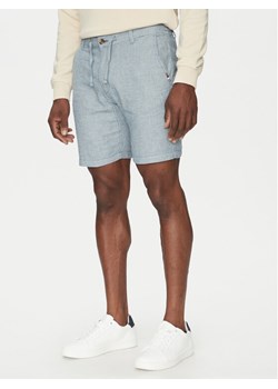 INDICODE Szorty materiałowe Inerwilo 70-815 Niebieski Slim Fit ze sklepu MODIVO w kategorii Spodenki męskie - zdjęcie 182626146