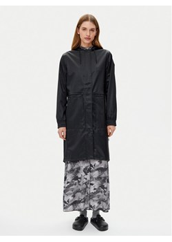 Rains Kurtka przeciwdeszczowa String W 18550 Czarny Regular Fit ze sklepu MODIVO w kategorii Kurtki damskie - zdjęcie 182626186