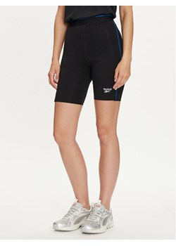 Reebok Kolarki Rie Bike Short 100037097 Czarny Slim Fit ze sklepu MODIVO w kategorii Szorty - zdjęcie 182626226
