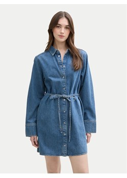 Tom Tailor Denim Sukienka jeansowa 1045461 Niebieski Regular Fit ze sklepu MODIVO w kategorii Sukienki - zdjęcie 182626259