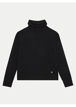United Colors Of Benetton Golf 106WC200G Czarny Regular Fit ze sklepu MODIVO w kategorii Swetry dziewczęce - zdjęcie 182626306
