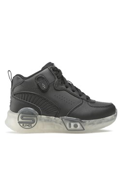 Skechers Sneakersy S-Lights Remix 400620L/BLK Czarny ze sklepu MODIVO w kategorii Buty sportowe dziecięce - zdjęcie 182626377