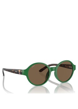 Polo Ralph Lauren Okulary przeciwsłoneczne dziecięce 0PP9508U 619273 Zielony ze sklepu MODIVO w kategorii Okulary przeciwsłoneczne dziecięce - zdjęcie 182626429