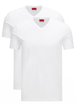 Hugo Komplet 2 t-shirtów V 50325417 Biały Slim Fit ze sklepu MODIVO w kategorii T-shirty męskie - zdjęcie 182626496