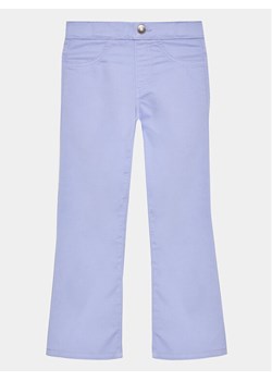 United Colors Of Benetton Spodnie materiałowe 4AU0CE020 Fioletowy Flare Fit ze sklepu MODIVO w kategorii Spodnie dziewczęce - zdjęcie 182626528
